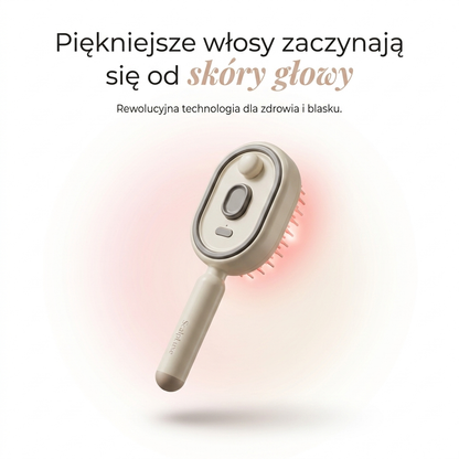 Szczotka do Włosów z Funkcją Masażu i Rozpylania Oleju